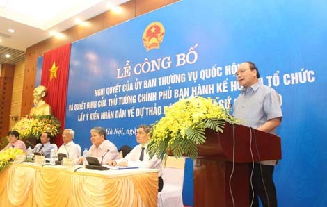 People participate in deciding major national issues - ảnh 1